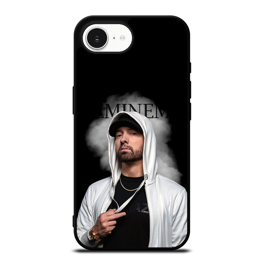 COOL EMINEM iPhone 16e case black TPU silicone rubber protective cover by Casedear