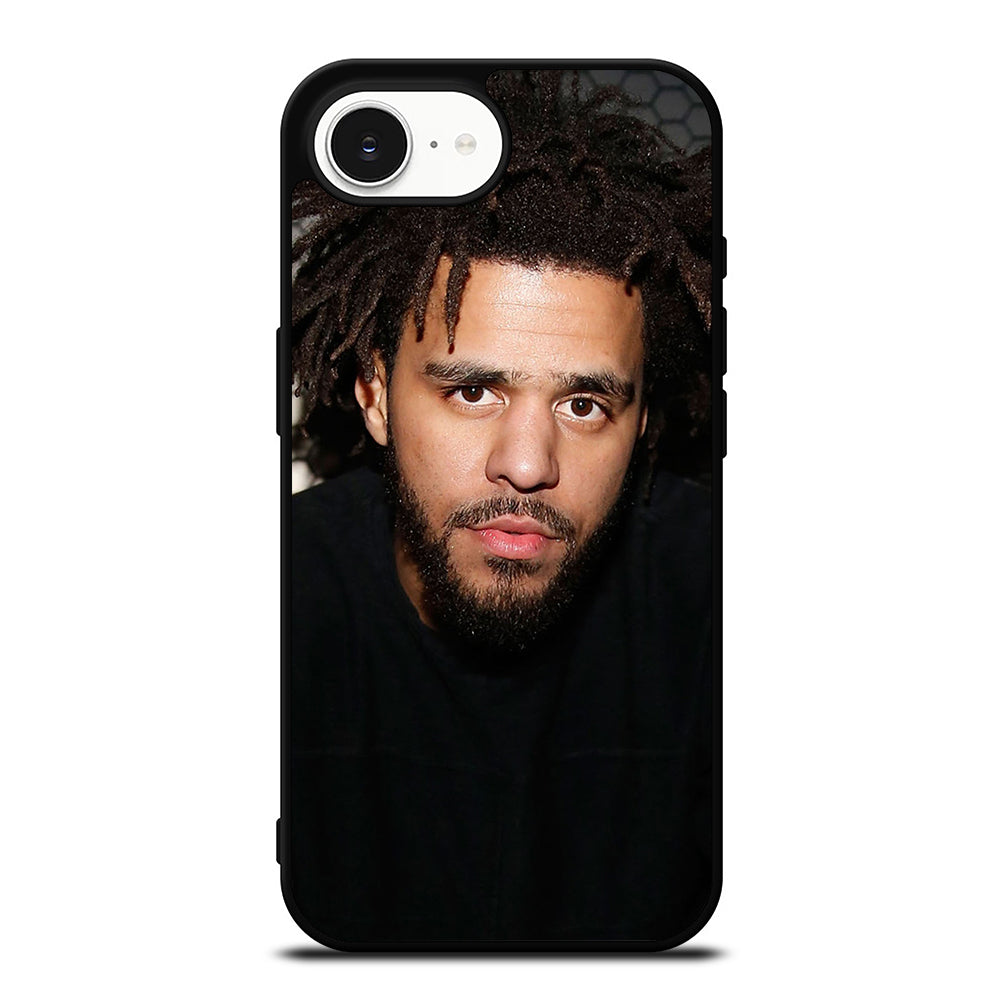 COOL J-COLE CASE iPhone 16e case black TPU silicone rubber protective cover by Casedear