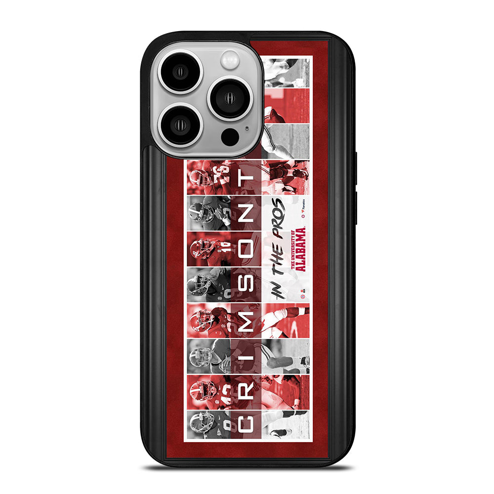 CRIMSON TIDE IN THE PROS iPhone 14 Pro Case