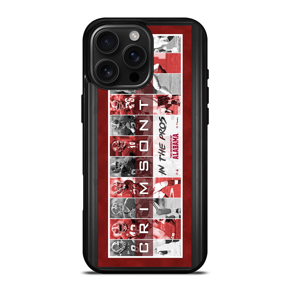 CRIMSON TIDE IN THE PROS iPhone 16 Pro Max Case