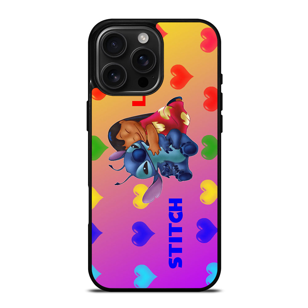 CUTE LILO AND STITCH iPhone 16 Pro Max Case