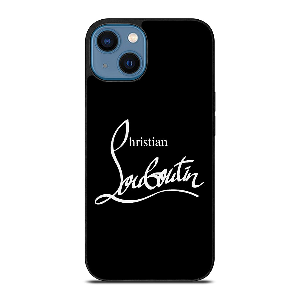 C LOUBOUTIN BLACK iPhone 14 Case