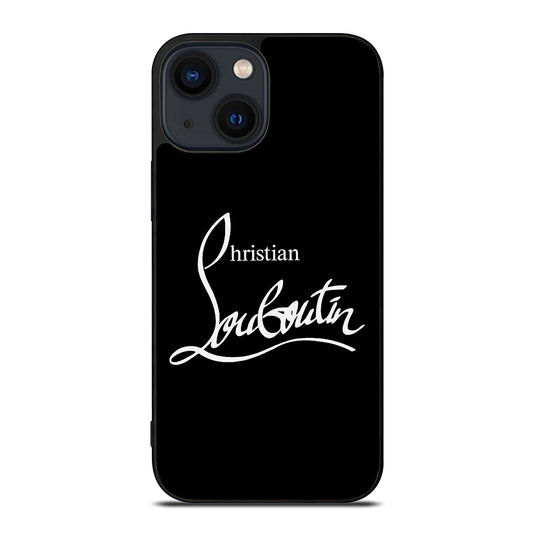 C LOUBOUTIN BLACK iPhone 14 Plus Case