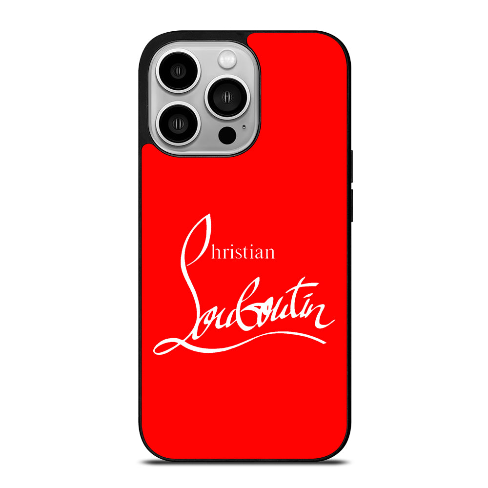 C LOUBOUTIN RED iPhone 14 Pro Case