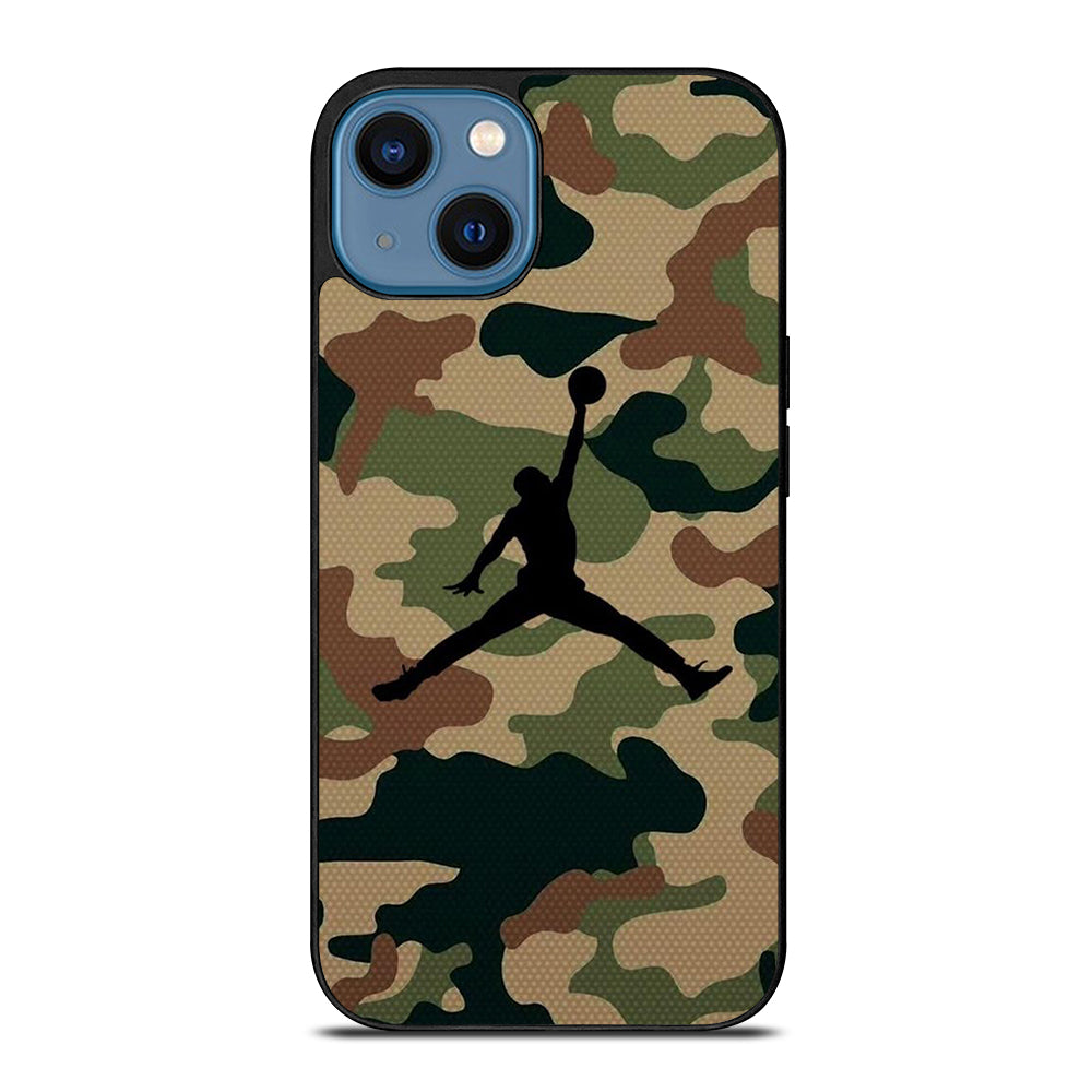 Camo Jordan iPhone 14 Case