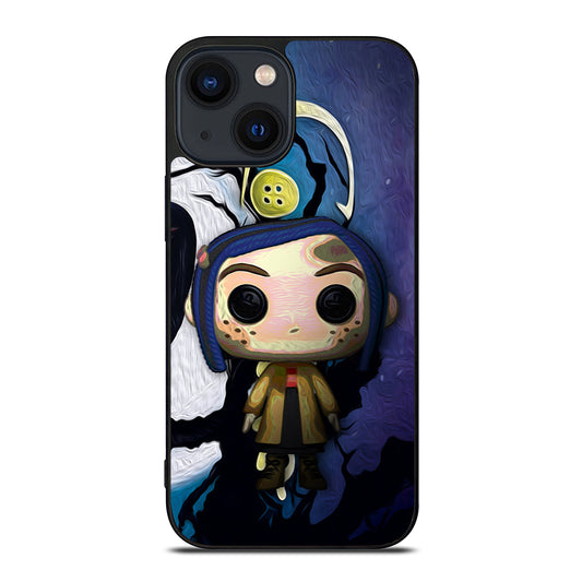 Cartoon Coraline Posterize iPhone 14 Plus Case