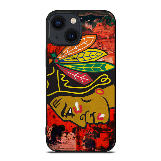 Chicago Blackhawks Symbol iPhone 14 Plus Case