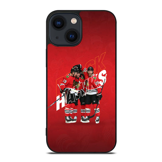 Chicago Blackhawks Team iPhone 14 Plus Case