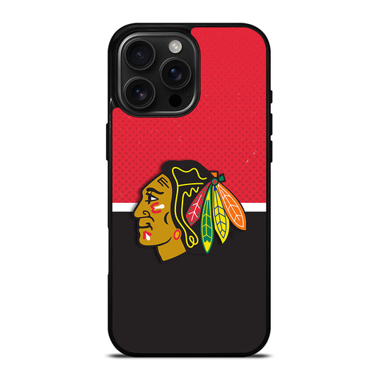 Chicago Blackhawks Logo iPhone 16 Pro Max Case