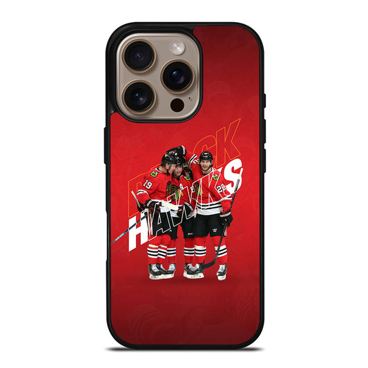 Chicago Blackhawks Team iPhone 16 Pro Case