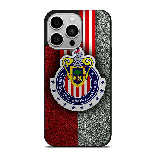 Chivas Guadalajara Wallpaper iPhone 14 Pro Case