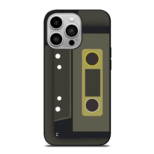 Chocolate Retro Cassette Tape iPhone 14 Pro Case