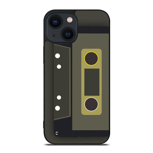 Chocolate Retro Cassette Tape iPhone 14 Plus Case