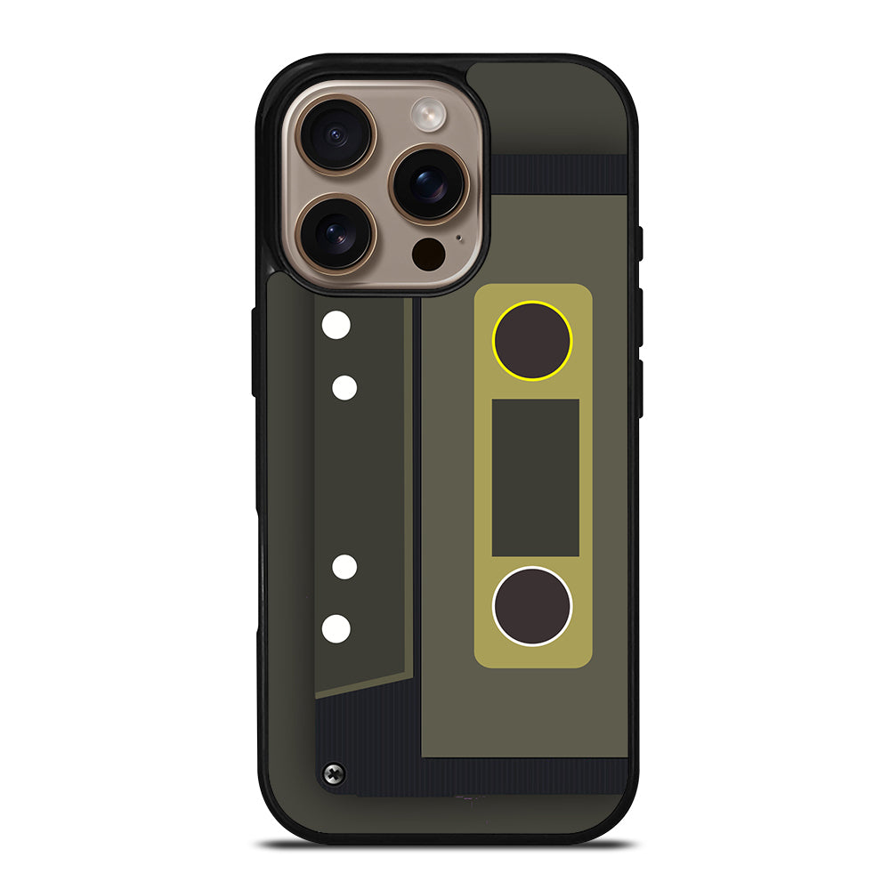 Chocolate Retro Cassette Tape iPhone 16 Pro Case