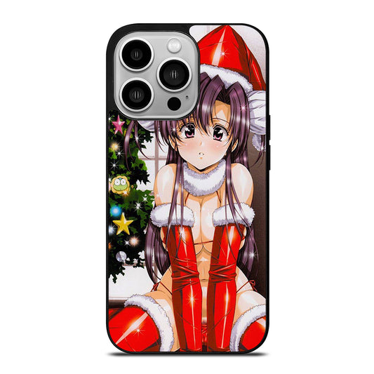 Christmas Sexy Anime Echhi iPhone 14 Pro Case