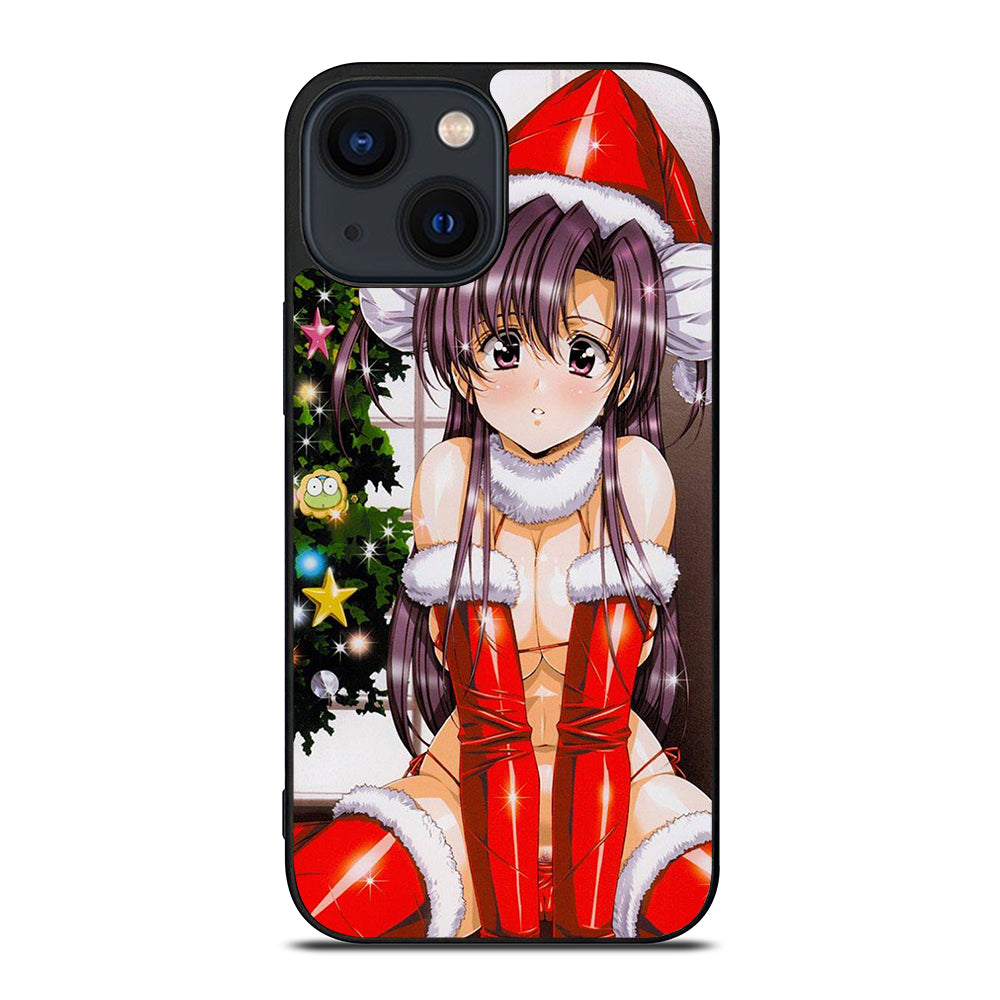 Christmas Sexy Anime Echhi iPhone 14 Plus Case