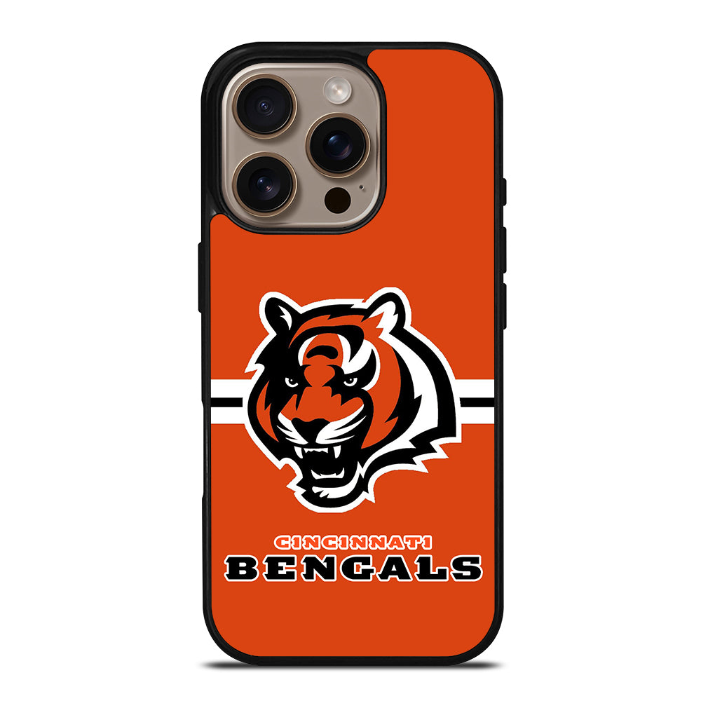Cincinnati Bengals Logo iPhone 16 Pro Case