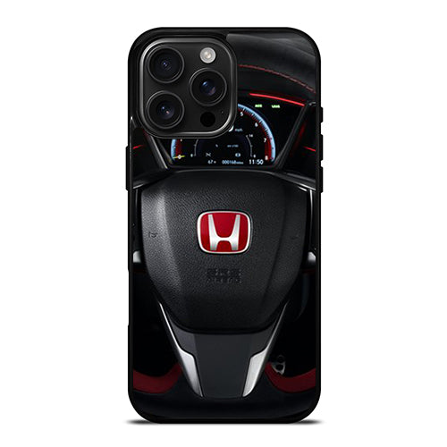 Civic Type R Steering Speed Meter iPhone 16 Pro Max Case