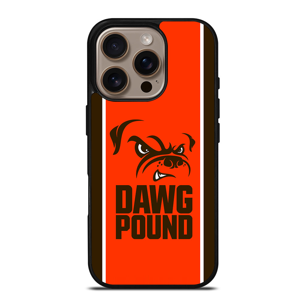 Cleveland Browns Dawg Pound iPhone 16 Pro Case