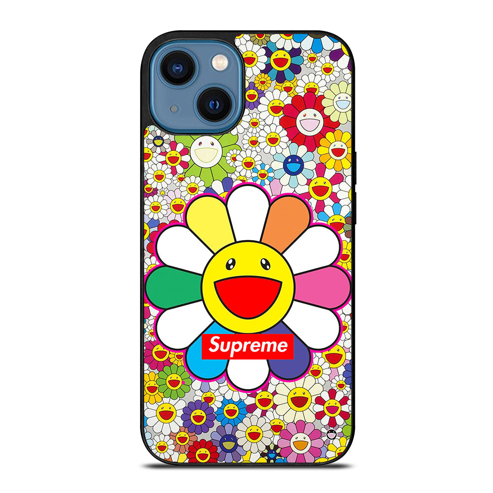 Colorful Takashi Murakami Flower iPhone 14 Case