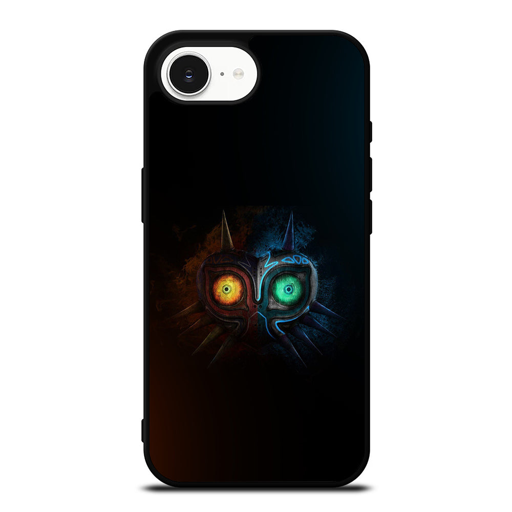 Cool Majora's iPhone 16e case black TPU silicone rubber protective cover by Casedear