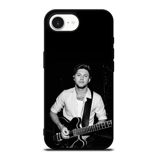 Cool Niall Horan iPhone 16e case black TPU silicone rubber protective cover by Casedear