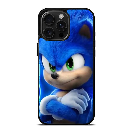 Cool Sonic The Hedgehog iPhone 16 Pro Max Case