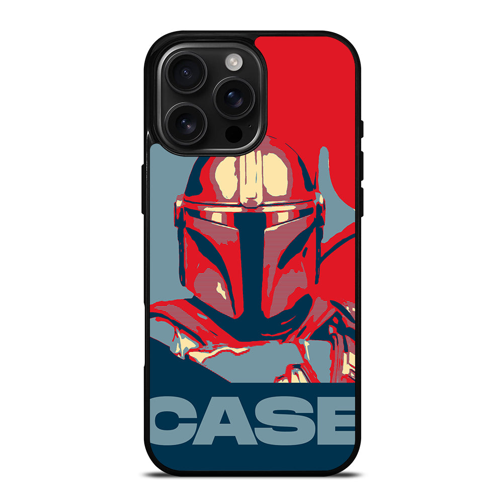 Cool Star Wars Bounty Hunter Boba Fett iPhone 16 Pro Max Case