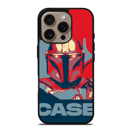 Cool Star Wars Bounty Hunter Boba Fett iPhone 16 Pro Case