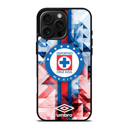 Cruz Azul Football Club Umbro iPhone 16 Pro Max Case