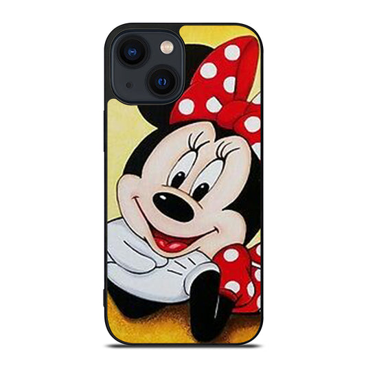 Cute Minnie Pose iPhone 14 Plus Case
