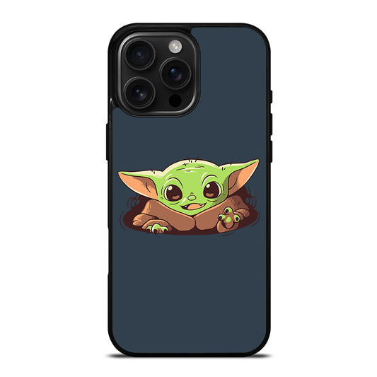 Cute Baby Yoda iPhone 16 Pro Max Case