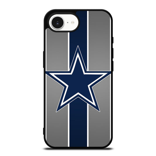 DALLAS COWBOYS FLAG iPhone 16e case black TPU silicone rubber protective cover by Casedear