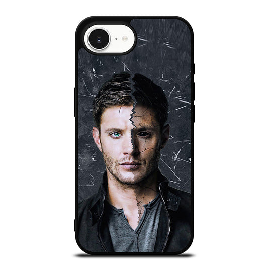 DEAN WINCHESTER SUPERNATURAL iPhone 16e case black TPU silicone rubber protective cover by Casedear