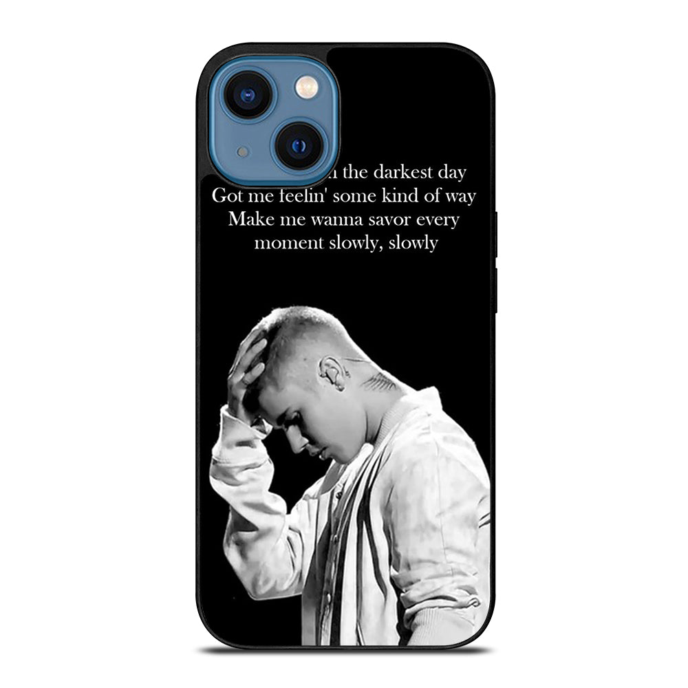 DESPACITO JUSTIN BIBER LIRYCS iPhone 14 Case