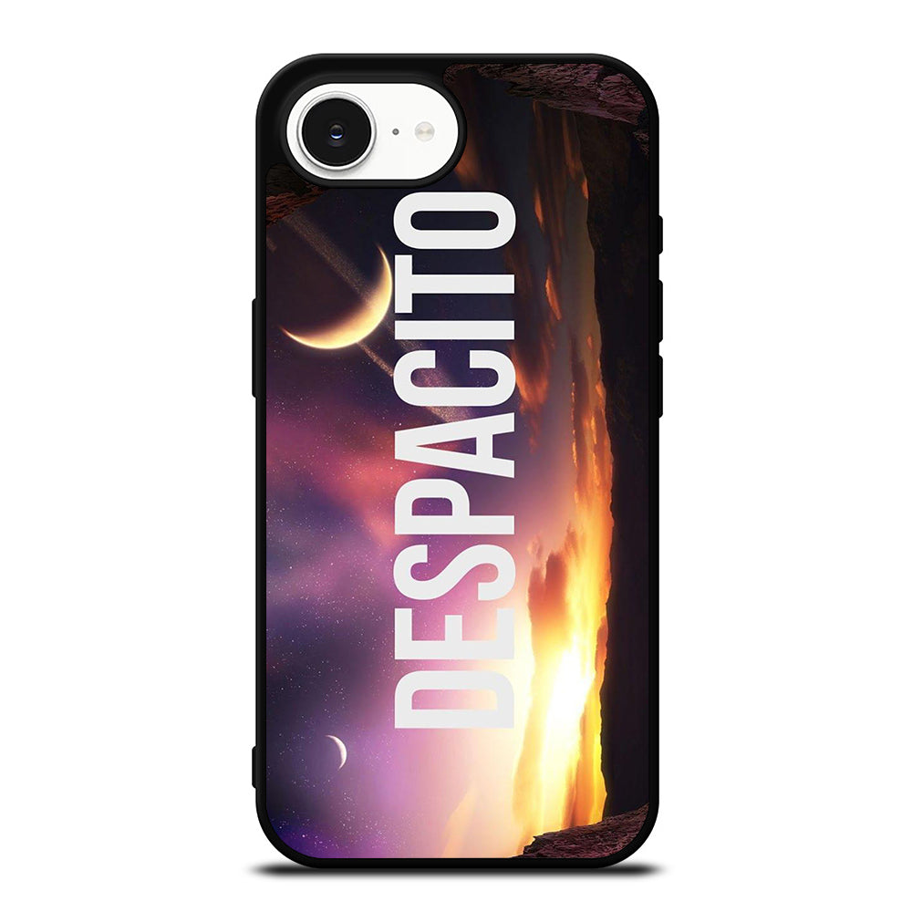 DESPACITO JUSTIN BIEBER iPhone 16e case black TPU silicone rubber protective cover by Casedear