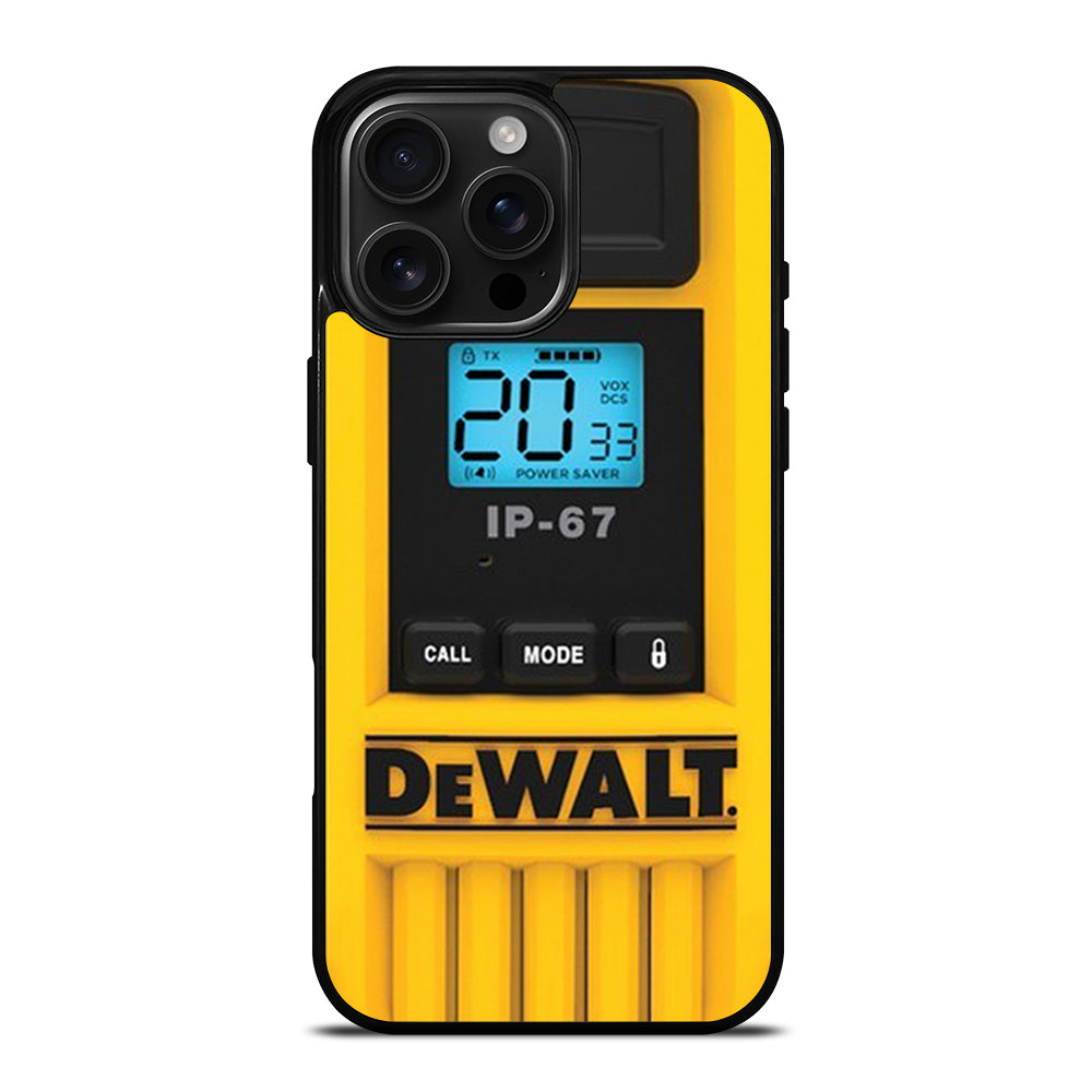 DEWALT WALKIE TALKIE iPhone 16 Pro Max Case