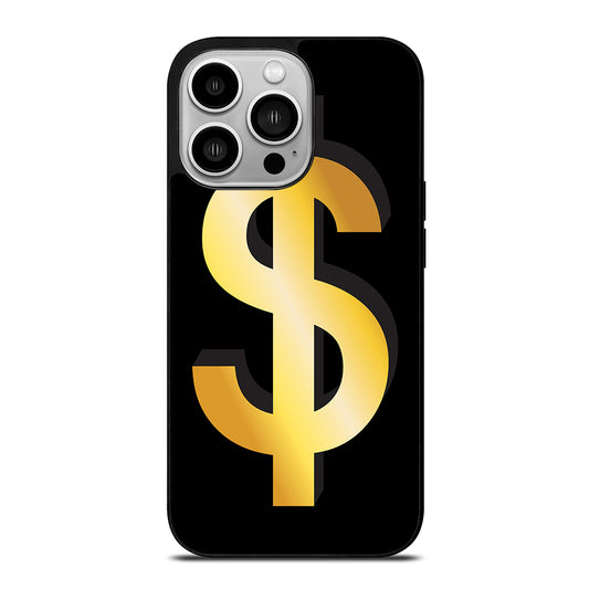 DOLLAR MONEY SIGN iPhone 14 Pro Case