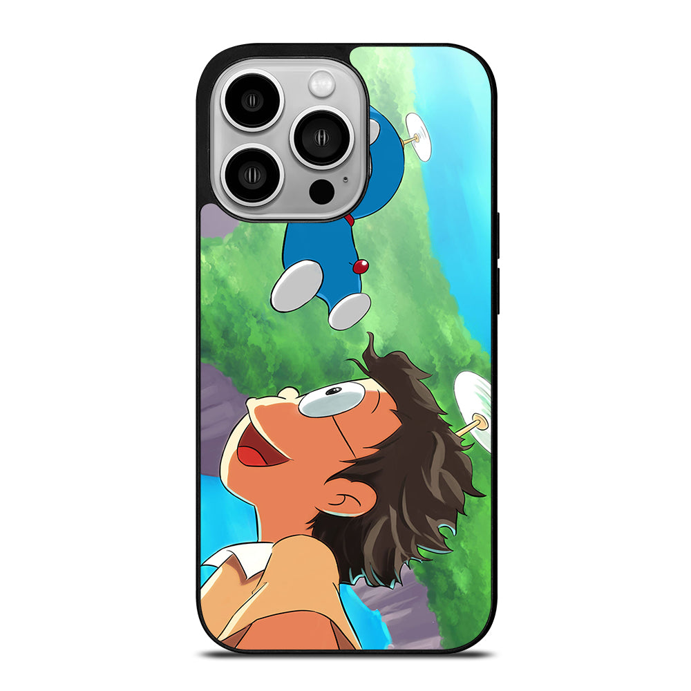 DORAEMON AND NOBITA FLY iPhone 14 Pro Case