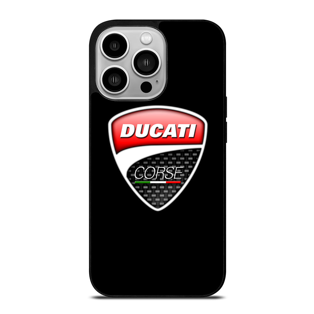 DUCATI LOGO BLACK iPhone 14 Pro Case