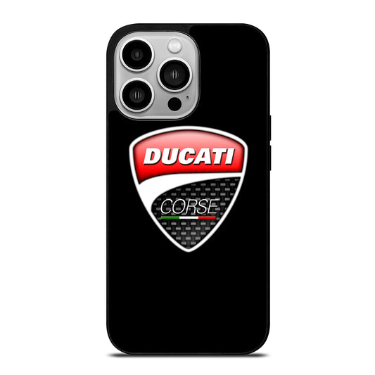 DUCATI LOGO BLACK iPhone 14 Pro Case