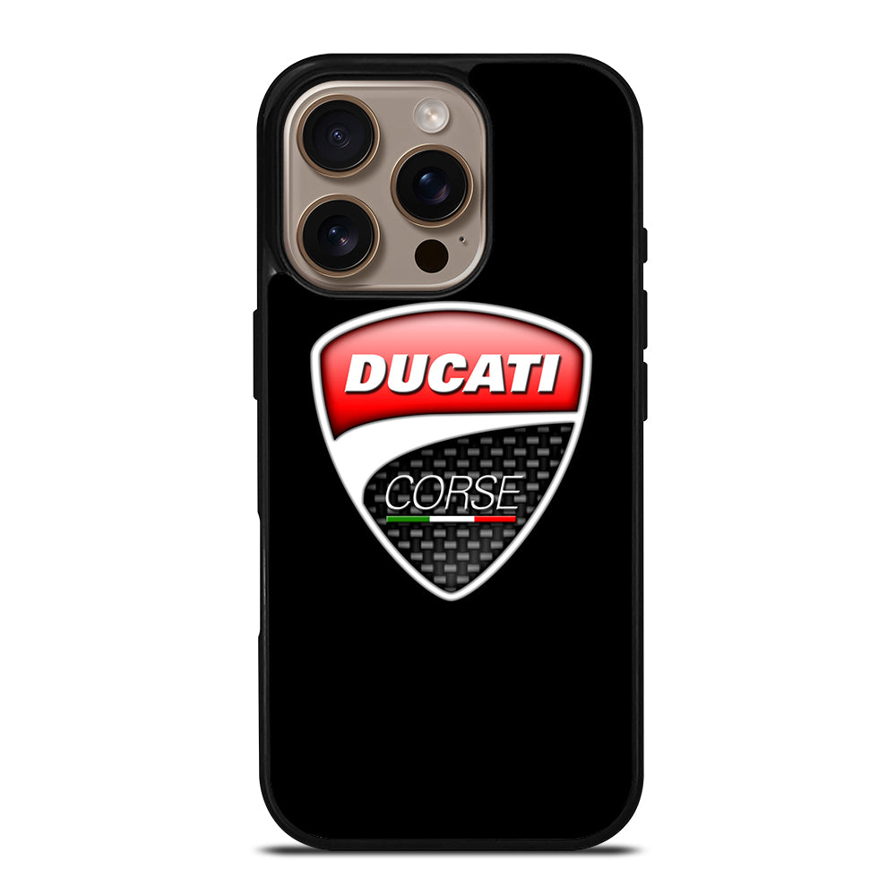 DUCATI LOGO BLACK iPhone 16 Pro Case