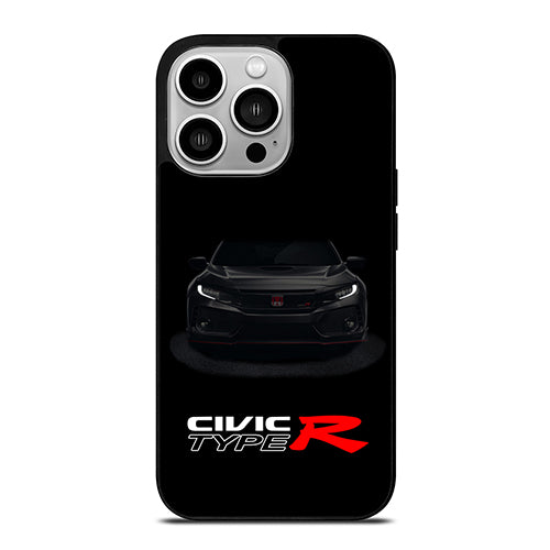 Dark Honda Civic Type R iPhone 14 Pro Case