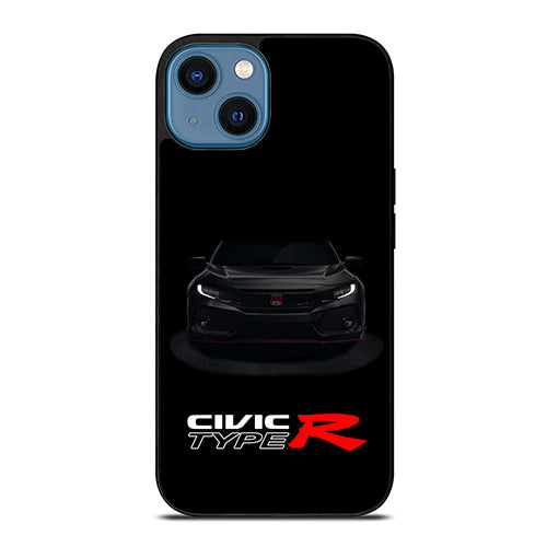 Dark Honda Civic Type R iPhone 14 Case