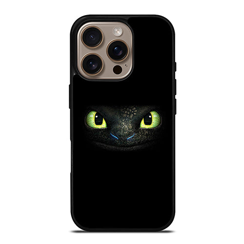 Dark Toothless Dragon iPhone 16 Pro Case