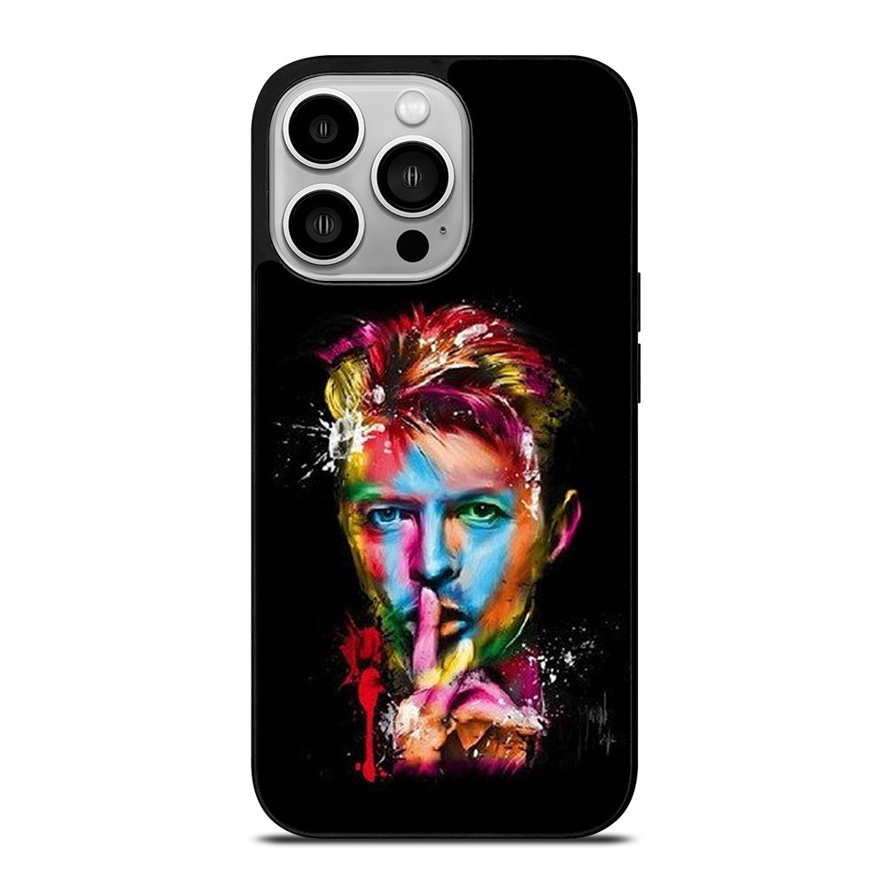 David Bowie Iconic Finger iPhone 14 Pro Case