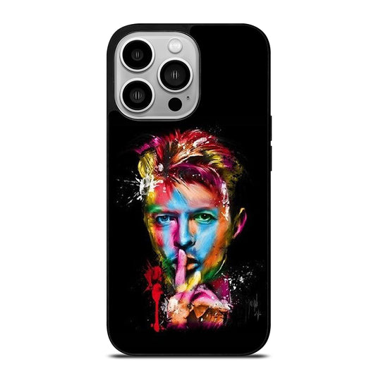 David Bowie Iconic Finger iPhone 14 Pro Case