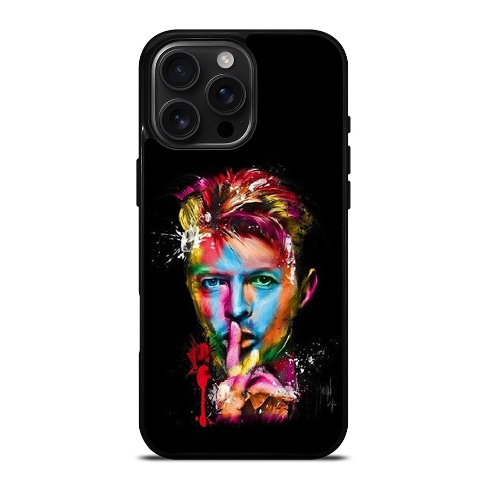 David Bowie Iconic Finger iPhone 16 Pro Max Case