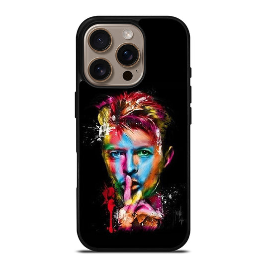 David Bowie Iconic Finger iPhone 16 Pro Case