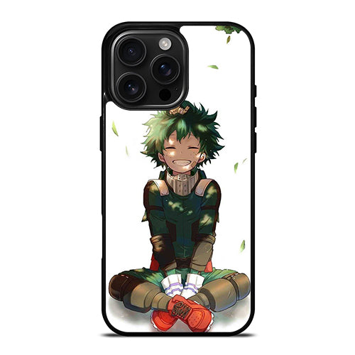 Deku Cute Izuku Midoriya iPhone 16 Pro Max Case